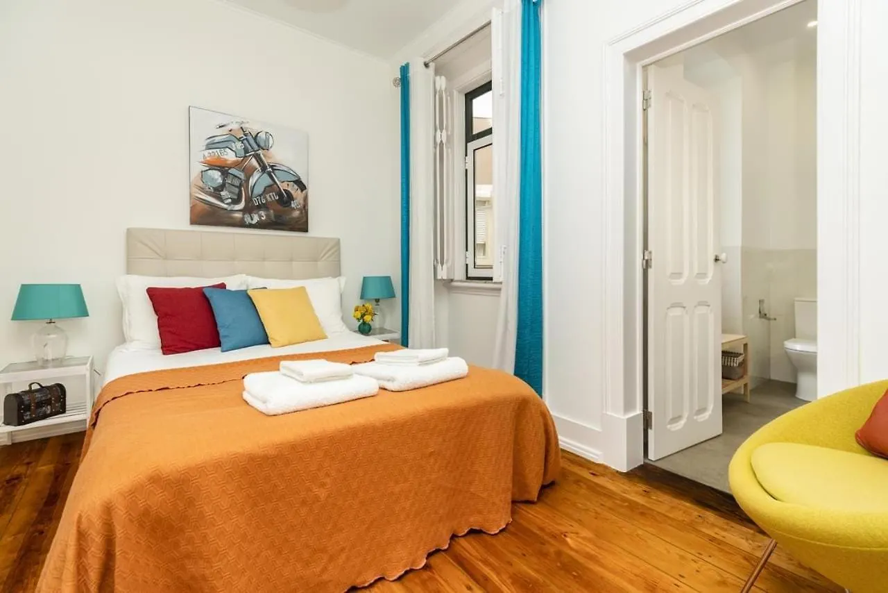 Groovy M2 R3 - Amazing Double Room With En-Suite Bathroom Lisbona